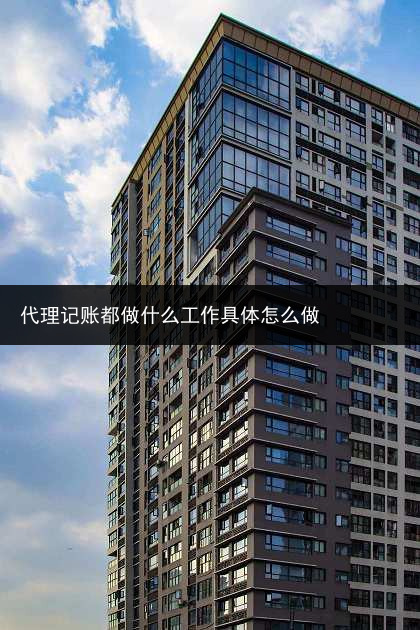 代理记账是什么工作内容?（代理记账主要负责什么工作）这都可以？，